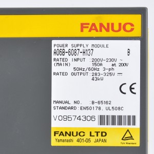 Fanuc drives A06B-6087-H155 Fanuc servo amplificador módulo A06B-6087-H145 A06B-6087-H137