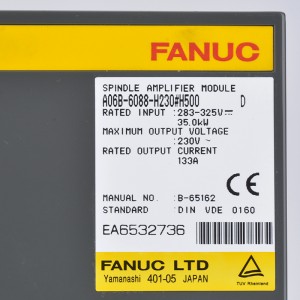 Fanuc aandrijvingen A06B-6088-H230#H500 Fanuc servoversterker moudle