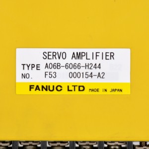 Fanuc ድራይቮች A06B-6066-H244 Fanuc ኃይል አቅርቦት moudles አሃድ