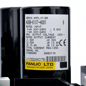 Mae Fanuc yn gyrru modiwl amplifier servo Fanuc A06B-6107-H101