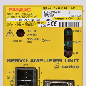 Fanuc wuxuu wadaa A06B-6093-H101 Fanuc servo amplifier unit A06B-6093-H103