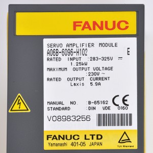 Fanuc drivesA06B-6096-H102 Fanuc سرو امپلیفیر موډل
