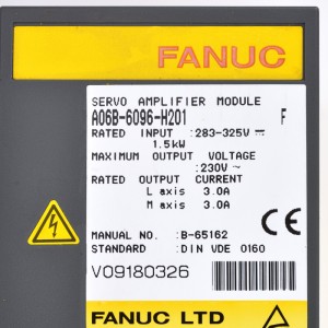 Fanuc anatoa A06B-6096-H201 moduli ya amplifier ya Fanuc servo