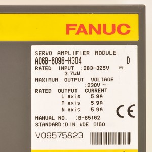 Fanuc A06B-6096-H304 Fanuc சர்வோ பெருக்கி மவுடில் இயக்குகிறது