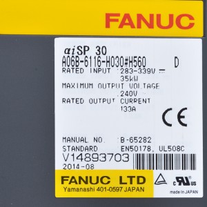 Fanuc ድራይቮች A06B-6116-H030#H560 Fanuc aisp30