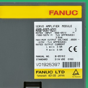 I-Fanuc ishayela i-A06B-6097-H201 i-module ye-Fanuc servo amplifier