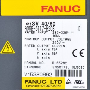 Fanuc drive A06B-6117-H208 Fanuc aisv40/80