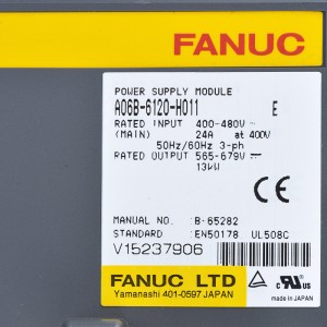 Fanuc ajaa A06B-6120-H011 Fanuc-virtalähdemoduulia