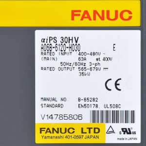 Fanuc כוננים A06B-6120-H030 Fanuc aips 30HV