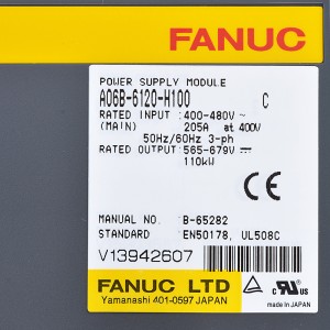 Fanuc ड्राइव्हस् A06B-6120-H100 Fanuc पॉवर सप्लाय मॉड्यूल