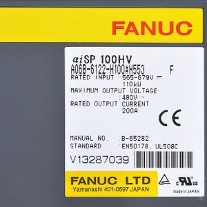 Fanuc drive A06B-6122-H100#H553 Fanuc aisp100HV