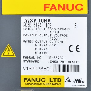 Fanuc drive A06B-6124-H102 Fanuc aisv10HV