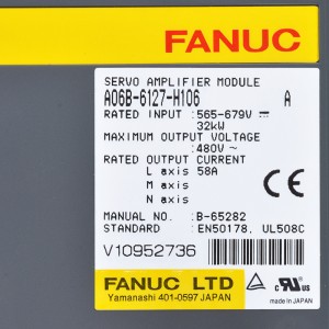 Fanuc დისკები A06B-6127-H106 Fanuc სერვო გამაძლიერებელი მოდული