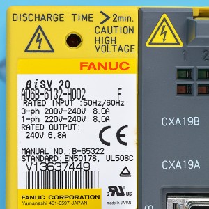 Ổ đĩa Fanuc A06B-6132-H002 Phần mềm điều khiển Fanuc BiSV 20