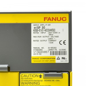 Fanuc ډرایو A06B-6141-H030-#H580 I Fanuc αiSP 30 spindle servo amplifier
