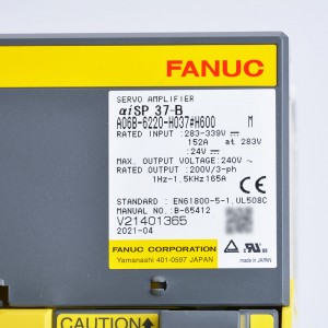 Fanuc drives A06B-6220-H037#H600 M Fanuc αiSP 37-B spindle servo amplifier