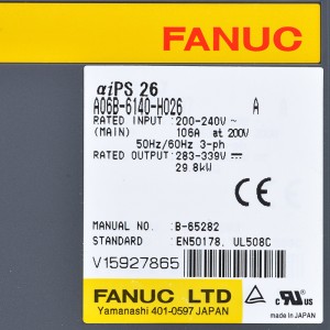Fanuc isuq A06B-6140-H026 Fanuc αiPS 26