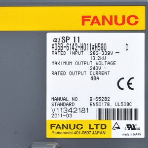 درایوهای Fanuc A06B-6142-H011#H580 Fanuc αiSP 11