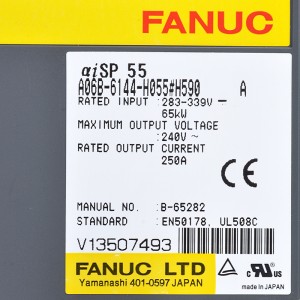 Fanuc ድራይቮች A06B-6144-H055#H590 Fanuc aiSP 55