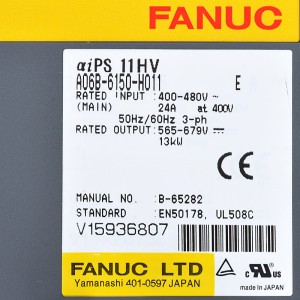 Fanuc 드라이브 A06B-6150-H011 Fanuc aiPS 11HV