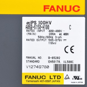 Unidades Fanuc A06B-6150-H100 Fanuc aiPS 100HV