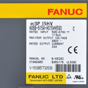 Fanuc A06B-6154-H015 # H590 Fanuc aisp 15HV sürýär