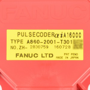 Fanuc ענקאָדער A860-2001-T301 אַיA16000 סעווער מאָטאָר פּולסקאָדער