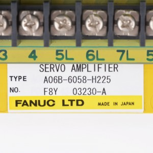 Fanuc керує сервопідсилювачем A06B-6058-H224、A06B-6058-225、A06B-6058-227、A06B-6058-228、A06B-6058-229