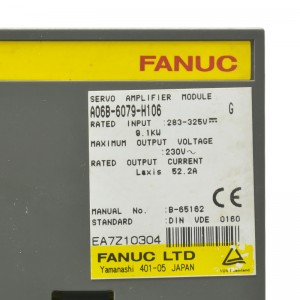 Fanuc سرو ایمپلیفائر موڈل A06B-6079-H106 fanuc ڈرائیوز A06B-6079-H107,A06B-6079-H108,A06B-6079-H109,A06B-6079-H150