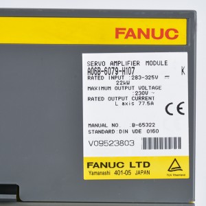 Fanuc servo amplifier moudle A06B-6079-H106 fanuc drives A06B-6079-H107,A06B-6079-H108,A06B-6079-H109,A06B-6079-H150
