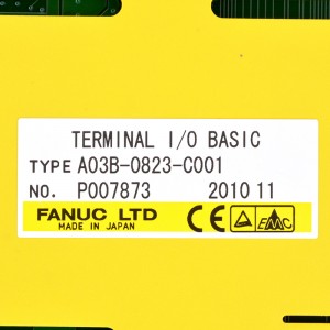 Fanuc I/O A03B-0823-C001 fanuc terminal i/o oriġinali bażiku magħmul fil-Ġappun