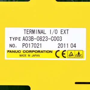 Fanuc I/O A03B-0823-C003 fanuc terminál i/o ext eredeti, japán gyártmány