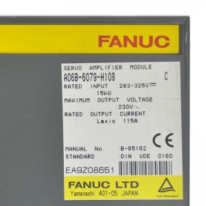 Fanuc servo amplifier moudle A06B-6079-H106 fanuc ڊرائيوز A06B-6079-H107,A06B-6079-H108,A06B-6079-H109,A06B-6079-H150