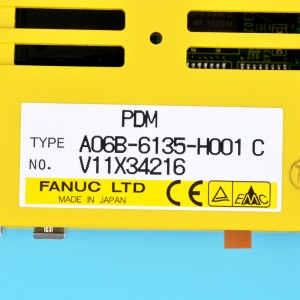 Fanuc I/O A06B-6135-H001 fanuc PDM asili iliyotengenezwa japani