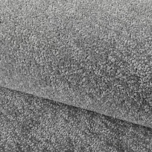 Slitstark Loop Handtuftad matta Gråbrun