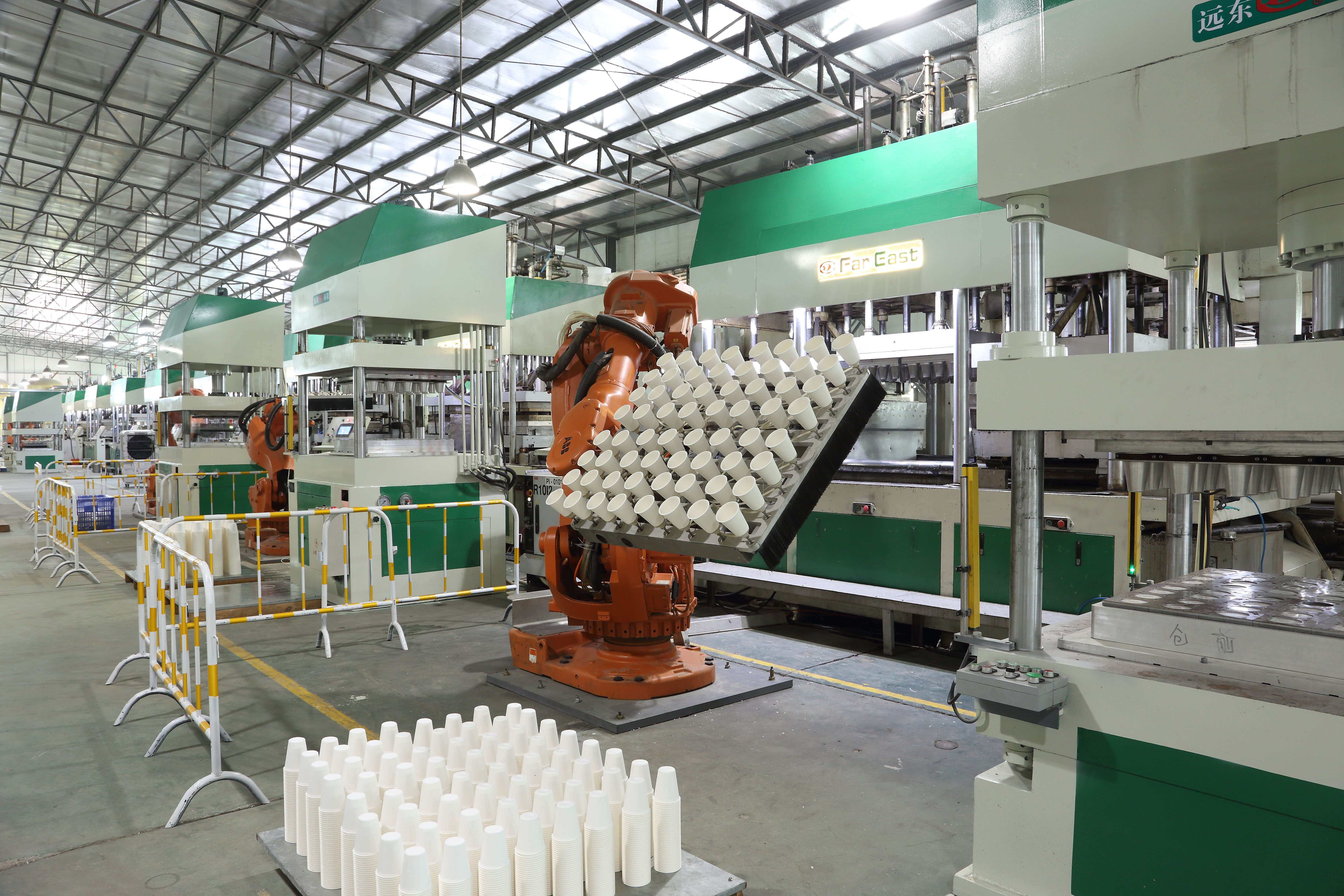 We Will Promote Semi Automatic Pulp Molding Tableware Machine With Intelligent Robot To Customers!