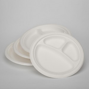 10 ″ 3-Compartment Plate