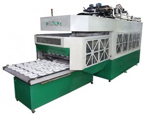 Disposal Lunch Box Making Machine -  LD-12-1560 Fully Automatic Thermocol Sugarcane Bagasse Tableware Making Machine  – Far East