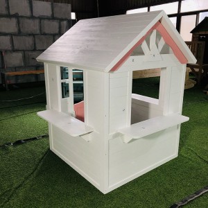 2021 нова дървена къща за игра детска къща за игра дървена за деца