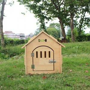 High Quality China All in One Pet Products 2-Story Cat Cottage Pet Cage Outdoor Cat Home Pet Play House
