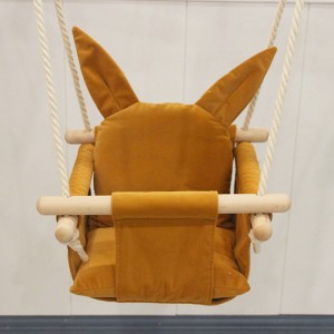 Kursi hammock bayi gantung njero ruangan kursi ayunan balita kanthi laporan tes CE lan ASTM