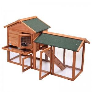 屋外防水木製鶏小屋