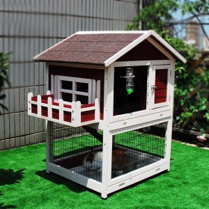 屋外および屋内用のカスタム木製鶏小屋