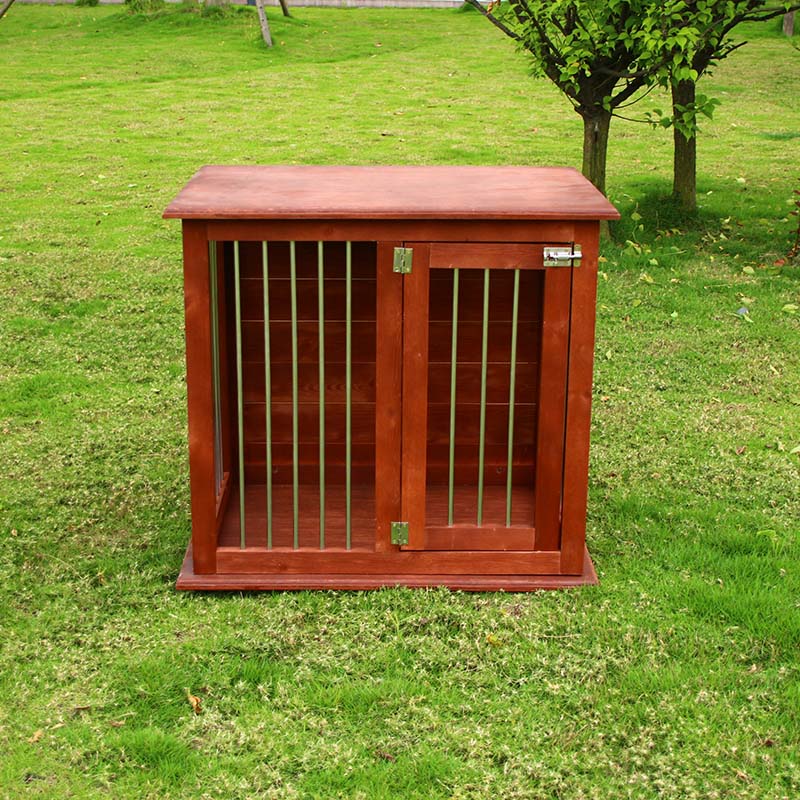 Υψηλής ποιότητας Ξύλινα Εσωτερικά Εσωτερικά Κλουβιά Σκύλων Κλουβιά Play House προς πώληση