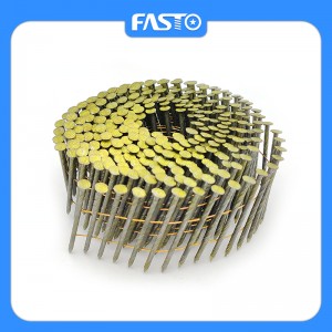Screw Shank / Ring Coil Nails Coil Roofing Wire Clavi