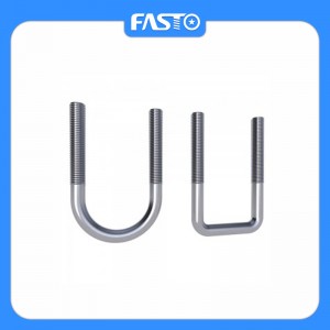 Good Quality Cap Nuts For Connector Bolts -  Stainless Steel high strength Round u-bolt square u bolts – FASTO