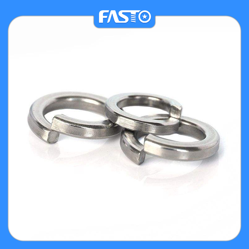 Fabbrika Provvista Helical Washer - Stainless Steel Spring Lock Washer - FASTO