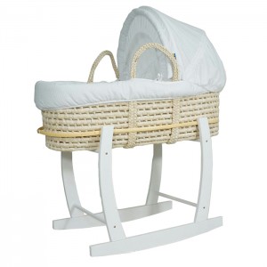 Baby Moses Basket by Soft Corn Husk