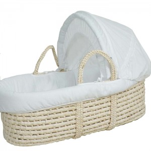 Baby Moses Basket by Soft Corn Husk