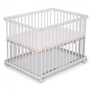 Solid Wood Folding Baby Playpen